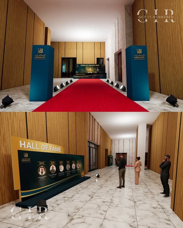 MENALAC Awards Entrance